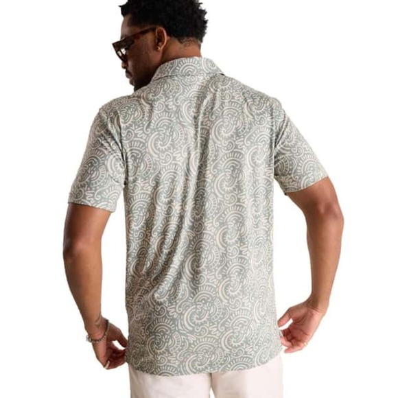 Chubbies Screen Saver Performance Polo Shirt Mens Size L Golf Retro Athletic - Picture 3 of 12